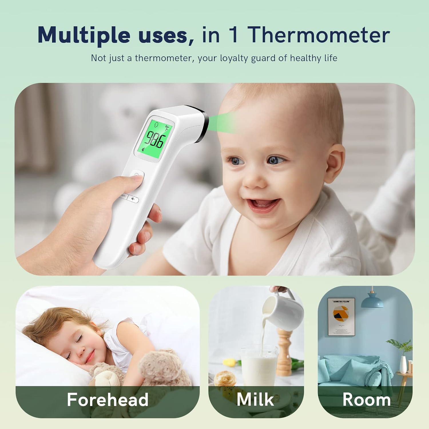 No-Touch Thermometer for Adults and Kids,