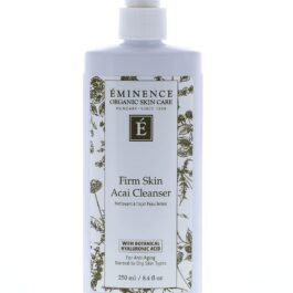 Eminence Organic Skincare Firm Skin Acai Cleanser with Hyaluronic Acid, 8.4 Ounce