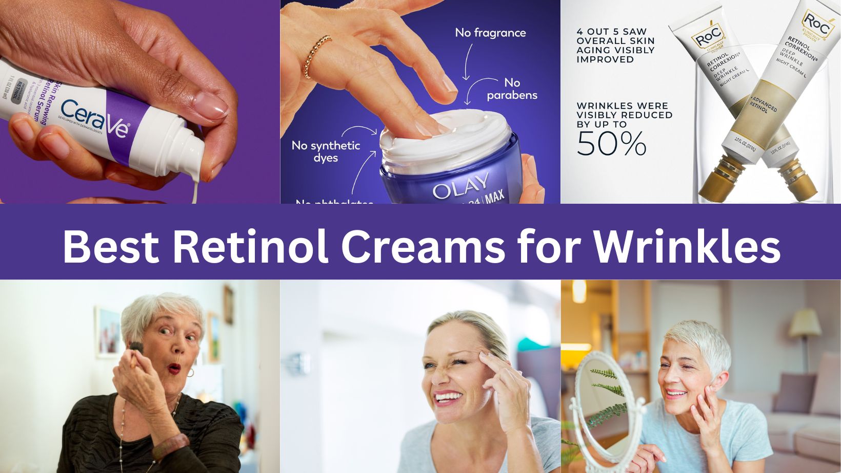 Best Retinol Creams for Wrinkles in 2025 – Top Picks