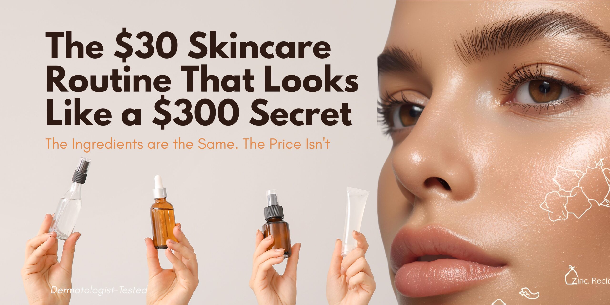 The  Skincare Routine That Looks Like a 0 Secret
