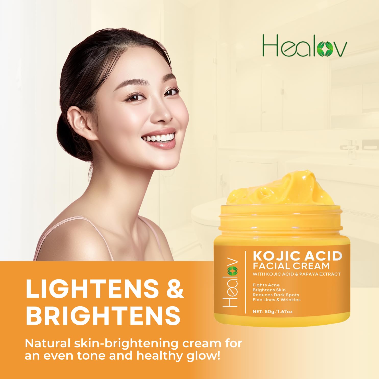 1761908292_Kojic-Acid-Cream-–-Skin-Brightening-Cream-for-Age-Spots-Hyperpigmentation-Intimate-Areas-–-Dark-Spot-Remover-Reduces-Acne-Scars-and-Evens-Tone-–-Kojic-Acid-Lotion-for-Brighter-Glowing-Look.jpg 1761908292 Kojic Acid Cream – Skin Brightening Cream for Age Spots Hyperpigmentation Intimate Areas – Dark Spot Remover Reduces Acne Scars and Evens Tone – Kojic Acid Lotion for Brighter Glowing Look