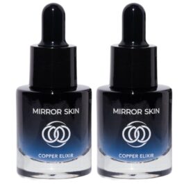 Copper Peptides Face Serum – Boost Collagen & Cell Renewal – Firm, Tone & Glow – Shea Butter, Witch Hazel & Apple Stem Cells – Facial Skin Care Products, Beauty & Self Care – (2 Pack)