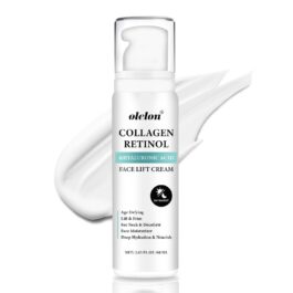 Instant Face Lift Cream – Face and Neck Firming and Tightening Cream with Collagen & Retinol, 6-in-1 Hydrating Neck Firming C-ream | Fast-Absorbing, Visibly Smoothing Lines