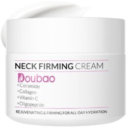 Neck Firming Creams for Tightening and Firming, Moisturizer Face Cream with Collagen, Hyaluronic Acid, Day & Night Anti-Aging Skin Tightening Cream for Neck, Décolleté & Face – 1.7Fl Oz