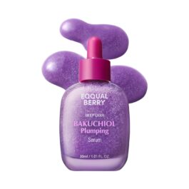 Bakuchiol Plumping Face Serum – Retinol Natural Alternative for Sensitive Skin, with Niacinamide & Hyaluronic Acid, Pore & Wrinkle Korean Skin Care (1.01oz / 30ml)