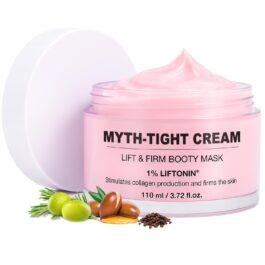 Cellulite Cream, Butt Firming and Lifting Cream – Reduce Cellulite Appearance | Reduce Loose & Stretch Mark Skin Tightening Cream for Body Booty, Legs & Belly Enhances Curves 3.72 fl.oz