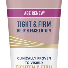 Gold Bond Age Renew Tight & Firm Body & Face Lotion with Proteins & Lipids, Skin Firming Lotion for Women & Men With Aging, Dry Skin, 8 oz.