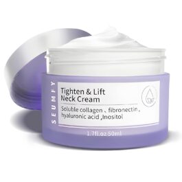 Go New Pure Beauty Tighten & Lift Neck Firming Cream – Anti-Aging Neck Creams for Tightening With Pro-Active Repair Firming