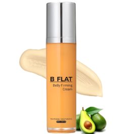 B Flat Belly Firming Cream – Body Cream Skin Tightening for Stomach Thighs & Butt, Firming and Moisturizing Body Tightening Cream
