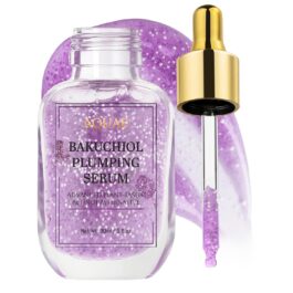 Bakuchiol Plumping Serum – Korean Natural Retinol Alternative Bakuchiol Oil, Anti-Aging Face Serum with Bakuchi Oil, Smooth Fine Lines & Wrinkles, Gentle Vegan Skincare Retinol for Sensitive Skin