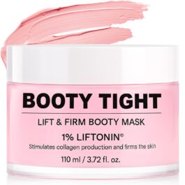 Cellulite Cream Booty Tight Lift and Firm – Smooth & Sculpt Booty, Thighs, Belly & Arms | LIFTONIN® Skin Firming & Toning Bum Mask 3.72 fl oz