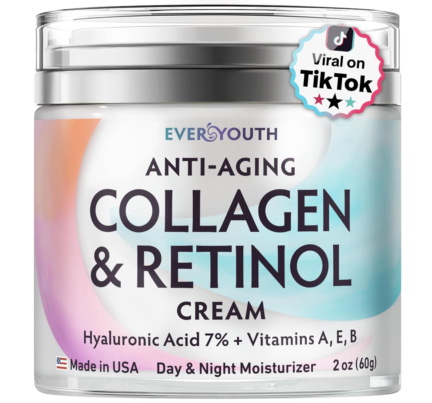 Collagen-Cream-for-Face-Neck-Decollete-Anti-Aging-Facial-Moisturizer-for-Women-with-Hyaluronic-Acid-Vitamin-E-Made-in-USA-Anti-Wrinkle-Face-Cream-Neck-Creams-for-Tightening-and-Firming-1.7oz.jpg Collagen Cream for Face Neck Decollete Anti Aging Facial Moisturizer for Women with Hyaluronic Acid Vitamin E Made in USA Anti Wrinkle Face Cream Neck Creams for Tightening and Firming 1.7oz