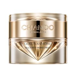 Gold Diamond Multi Anti-aging Cream (55g/1.94oz) – Super Multi-Corrective, Sculpting, Firming, Tightening, Anti-Wrinkle, Moisturizing Night Cream with Tri-peptide, Hyaluronic Acid