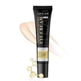 Instant Eye Tightening Cream – Temporary Under-Eye Bag & Puffiness Remover for Senior Men & Women 50+, Rapid Tightener with No Flaking Nor White Residue, 15mL