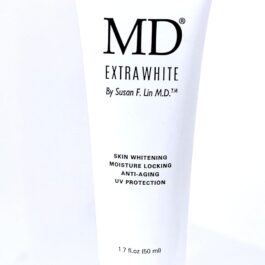 MD Extra White Skin Brightening Cream, Anti-Aging Moisturizer with UV Protection, 1.7 fl oz
