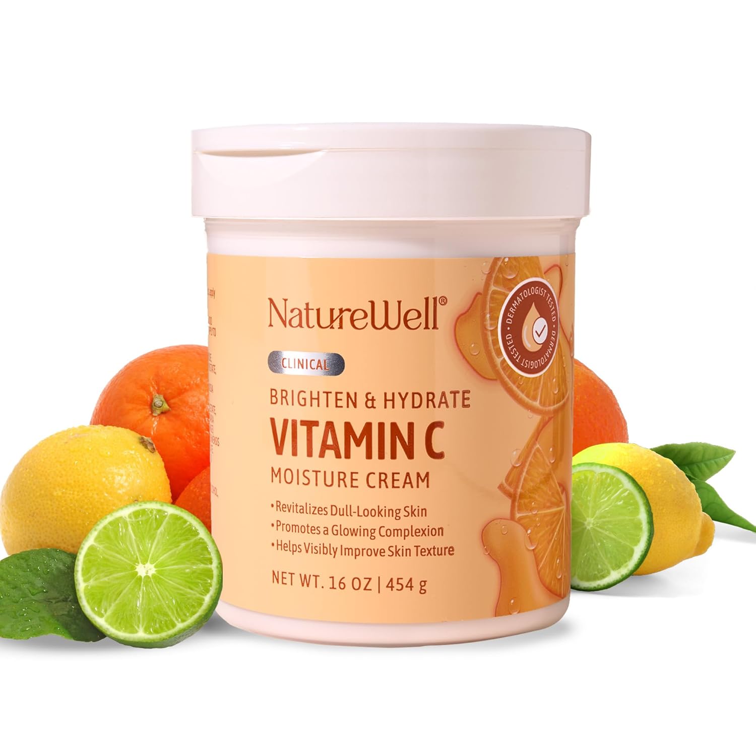 NATURE-WELL-Clinical-Brighten-Hydrate-Vitamin-C-Moisture-Cream-Skincare-for-Face-Body-Hands-Revitalizes-Dull-Looking-Skin-Promotes-A-Glowing-Complexion-Helps-Visibly-Improve-Skin-Texture-16oz.jpg NATURE WELL Clinical Brighten Hydrate Vitamin C Moisture Cream Skincare for Face Body Hands Revitalizes Dull Looking Skin Promotes A Glowing Complexion Helps Visibly Improve Skin Texture 16oz