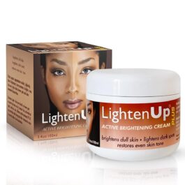 OMIC Lighten-Up Plus Active Skin Brightening Cream – 3.4 Fl oz / 100 ml – Daily Moisturzing Cream, For Face and Body