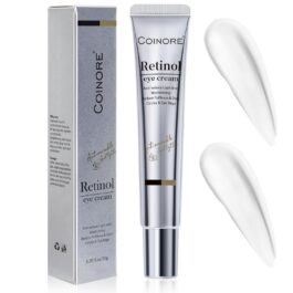 Retinol Under Eye Cream – Cream for Men & Women, Dark Circles, Puffiness & Wrinkles, Anti-Aging Eye Cream for Fine Lines, 0.7 Fl Oz
