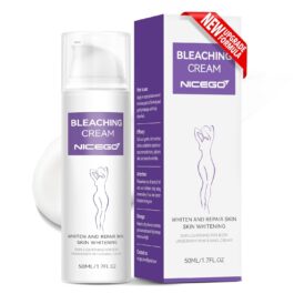 Skin Bleaching Cream, Dark Spot Remover for Body, Skin Tone Lightening for Women with Vitamin C Moisturizer, Underarm Whitening Lotion for Intimate Areas, Knees, Elbows, Bikini Line 1.7 Fl Oz