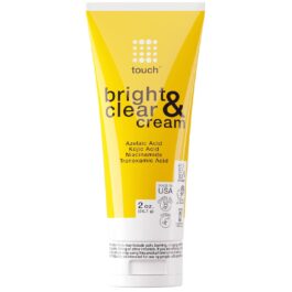 TOUCH Radiance Cream with Niacinamide, Kojic Acid, Tranexamic Acid & Azelaic Acid – Brightening Face Cream for Uneven Skin Tone – 2 oz