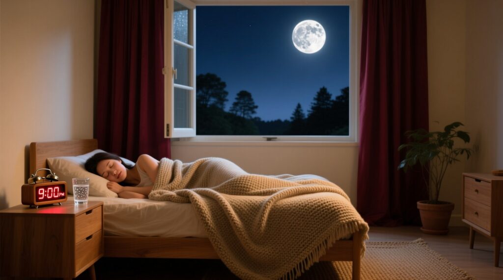 sleep and water