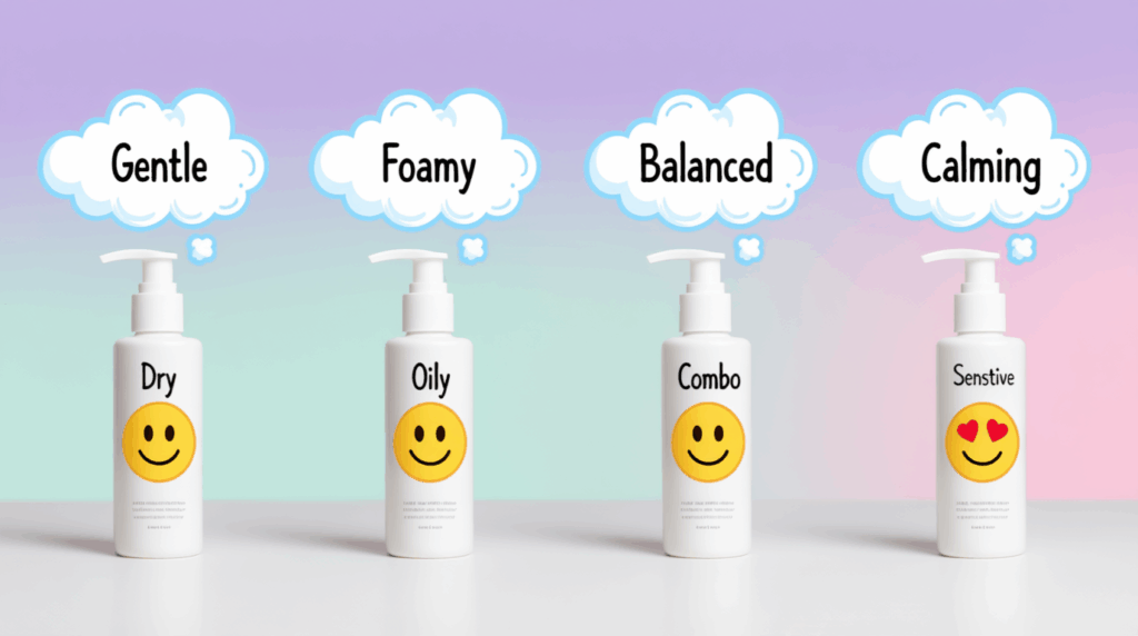How to Choose the Perfect Cleanser for Your Skin Type 1 How to Choose the Right Cleanser for Your Skin Type