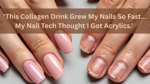 This Collagen Drink Grew My Nails So Fast… My Nail Tech Thought I Got Acrylics